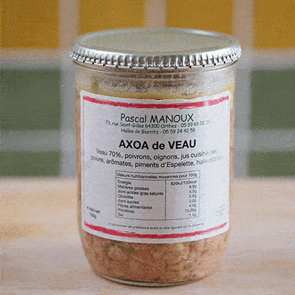 Axoa de veau
